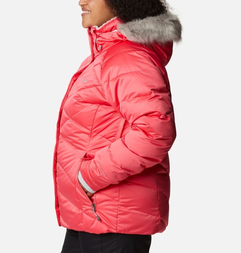 Women's Columbia Lay D Down II Jackets Red | Plus Size CA-Q6L05